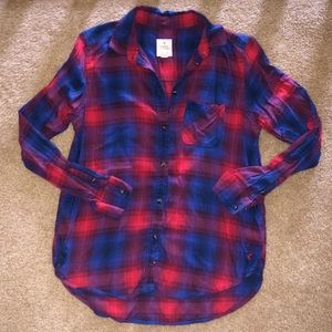 American Eagle flannel/plaid button up